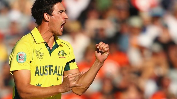 Trump card:  Mitchell Starc of Australia may prove the difference between the two teams.