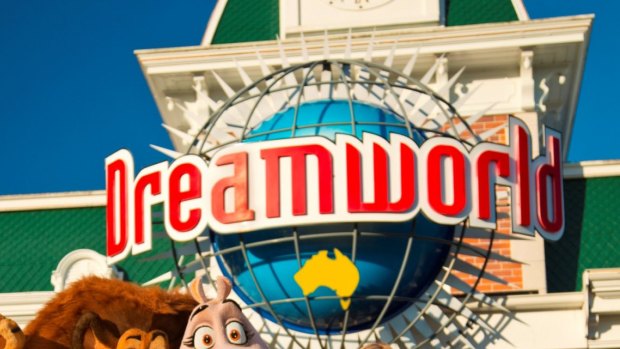 A man who fell from a ride at Dreamworld is recovering in hospital.