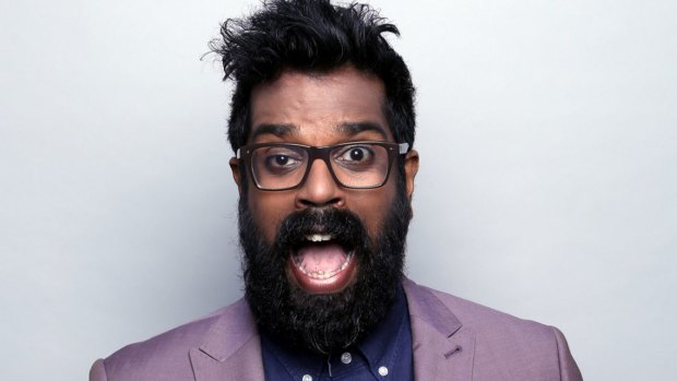 The jokes come thick and fast in Romesh Ranganathan's show Irrational.