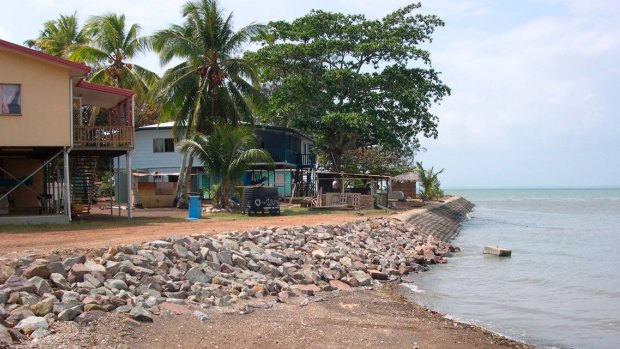 Boigu, a low, inhabited Torres Strait Island will need protection from rising seas.