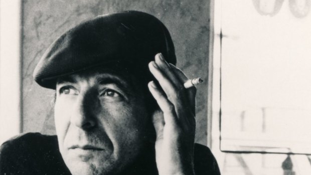 Leonard Cohen - Publicity shot from CBS -?Canadian singer, songwriter, poet and novelist. File (Melb) P: Cohen, Leonard Date Filed: 15/10/1996 ID: ajb