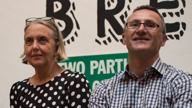 Senator Lee Rhiannon and Greens leader Richard Di Natale have an uneasy relationship. 