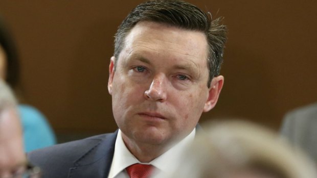 Australian Christian Lobby director Lyle Shelton attends a National Press Club debate in Canberra in July.