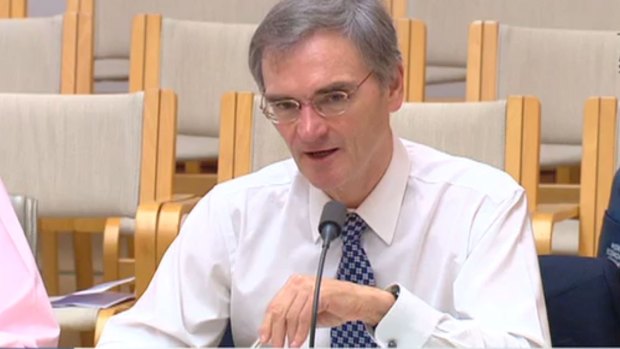 ASIC chairman Greg Medcraft answered questions from the Senate economics legislation committee in Canberra on Thursday.
