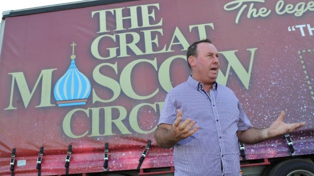 General manager Shane Lennon says contractors, staff and performers have been left stranded by the collapse of the Great Moscow Circus. 