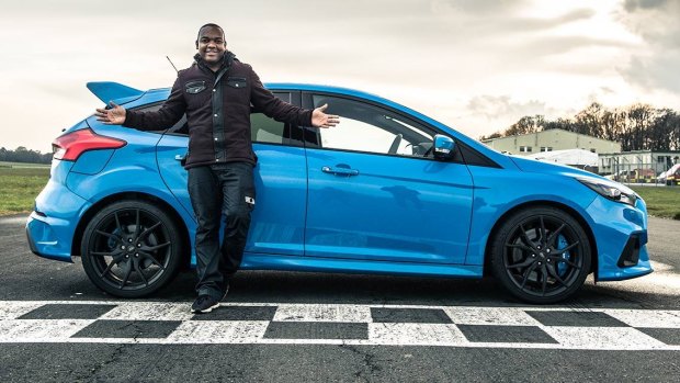 Rory Reid won his <i>Top Gear</i> slot testing the new Ford Focus RS.