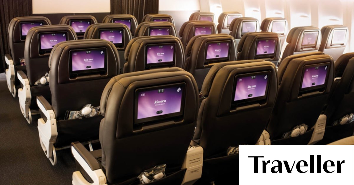 Airline review Air New Zealand, Boeing 777 premium economy, Auckland