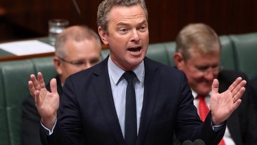 Conversation cuts: Education Minister Christopher Pyne.