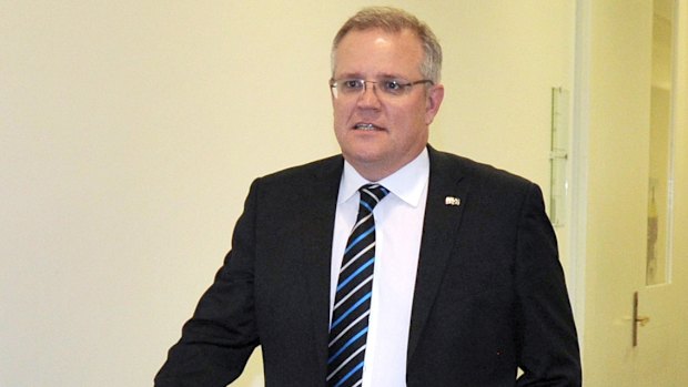 "We're not going to allow ... just decisions to tumble out of the sky": Scott Morrison.