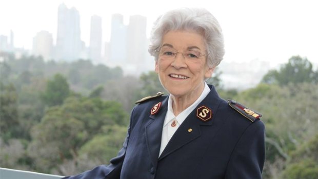 General Eva Burrows was the international leader of the Salvation Army from 1986 to 1993.