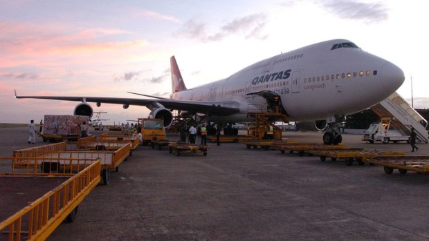 Qantas delivered supplies and airlifted passengers to Sri Lanka after the 2004 tsunami.