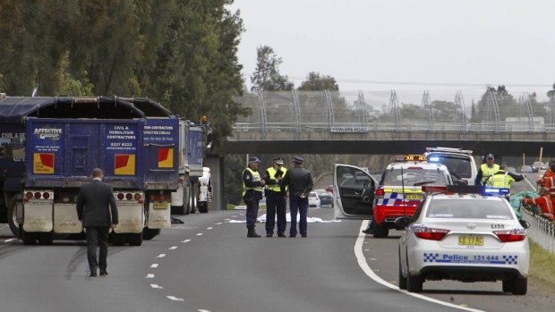 Aashima Goyal was struck by a truck and killed on the Princes Motorway at Dapto.