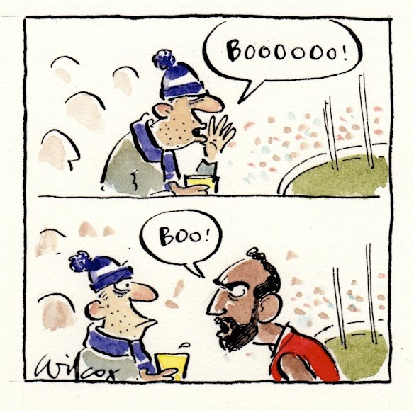 The booing culture that does the game no good