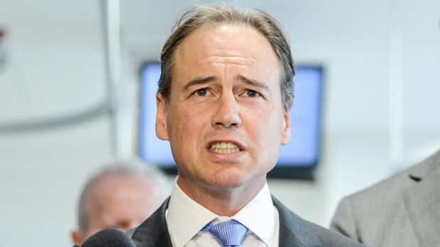 Sports minister Greg Hunt has been talking to gambling companies about the national sports lottery.
