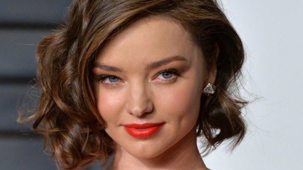 Miranda Kerr attends the 2016 Vanity Fair Oscar Party.