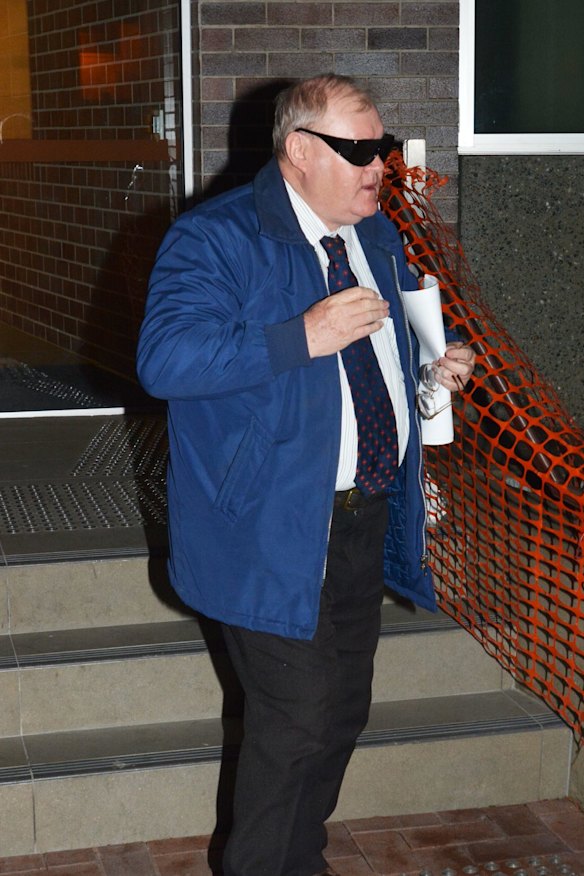 John Joseph Farrell during a hearing at Armidale Court.