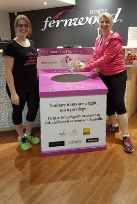 Share the Dignity donation bins have been distributed to more than 1000 sites across Australia.