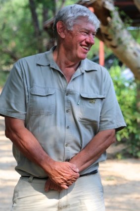 Ray Dearlove, the founder of the Australian Rhino Project.