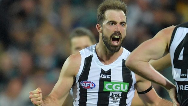 Steele Sidebottom says the Pies should play finals in 2018.