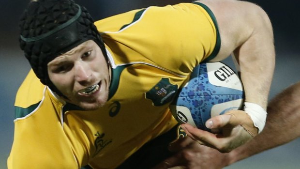 Flanker David Pocock inside and outside of the Wallabies team.