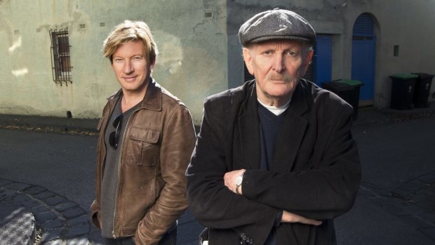 <i>Force of Destiny</i> star David Wenham with director Paul Cox. 