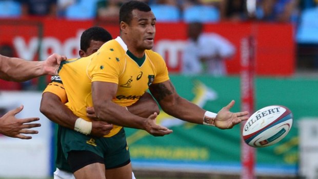 Need to convert opportunities into points: Will Genia passes against South Africa.
