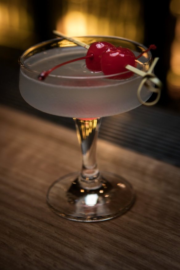 Bouvier's Aviation cocktail.