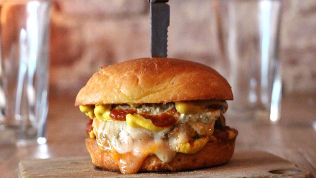 The famed cheeseburger gets special attention at Beauvine.