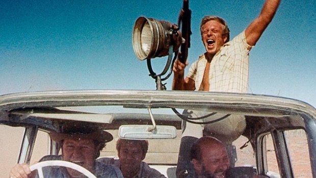 A film still from the 1971 movie Wake In Fright which starred Donald Pleasance, Jack Thompson and Chips Rafferty. 