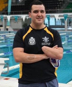 Pilot Officer Nathan Parker is hoping to compete in three sports at the 2017 Invictus Games in Toronto this September.