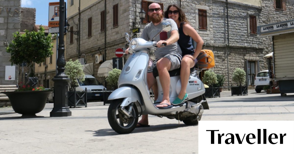 Sardinia by scooter Lightly does it