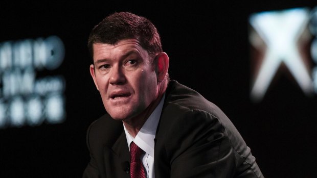 Shares in James Packer's Crown Resorts have fallen since its results.