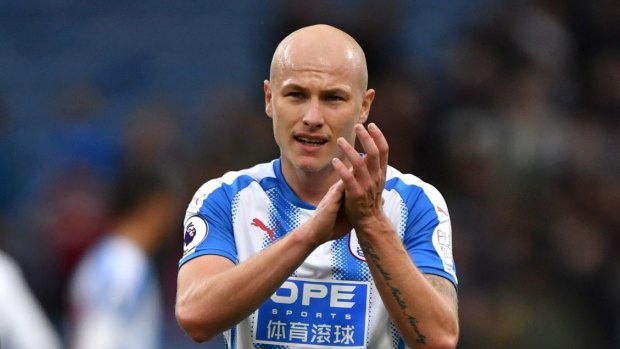 Into the next round: Aaron Mooy.