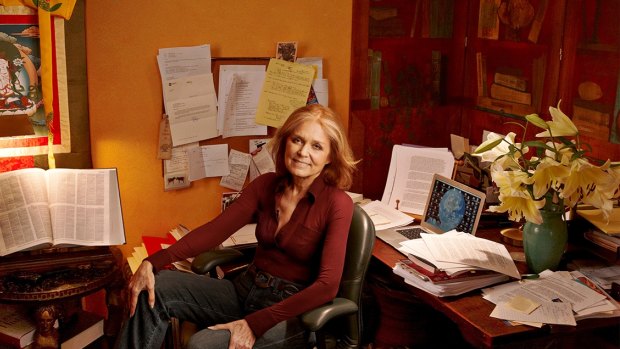 Inspiration ... Gloria Steinem is currently in Australia for a series of speaking engagements.
