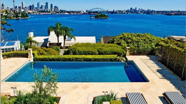 New owners: Villa del Mare in Point Piper.