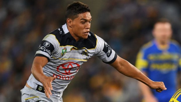 Sponge: Te Maire Martin is soaking up all the good advice from the game's best player.