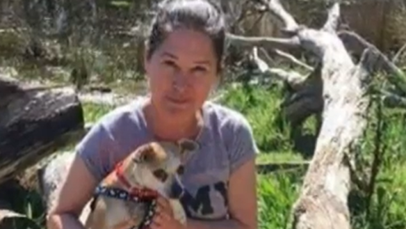 Mari Cao was swept away in flooded Traralgon creek with her dog Roxy.