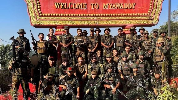 Karen forces and allied groups took the town of Myawaddy from Myanmar’s military junta last week.