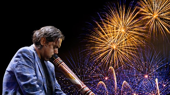 William Barton will perform original works as part of Sydney Symphony Under the Stars.