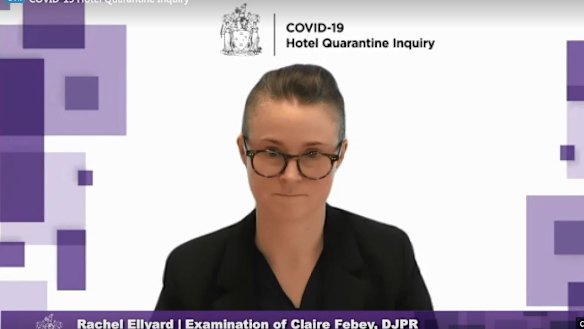 Senior jobs department bureaucrat Claire Febey