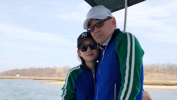 Detained Australian writer Yang Hengjun and his wife Yuan Xiaoliang. 