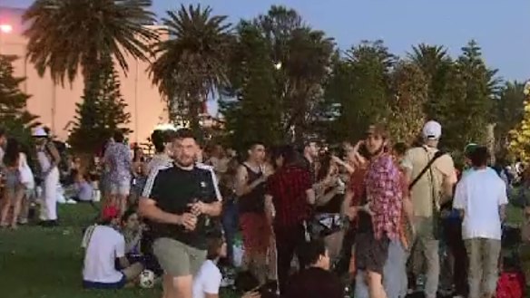 Footage of maskless beachgoers at St Kilda sparked anger from the Premier and Chief Health Officer.