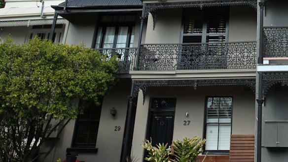 An older take on the pattern book: the terraces that dominate many Sydney suburbs.