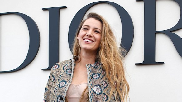 Blake Lively, definitely a woman with objectively good hair. 