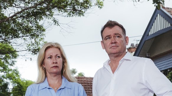 Ku-ring-gai councillor Martin Smith (pictured with fellow councillor Kim Wheatley) backs legal action against the Minns government over housing reforms. 