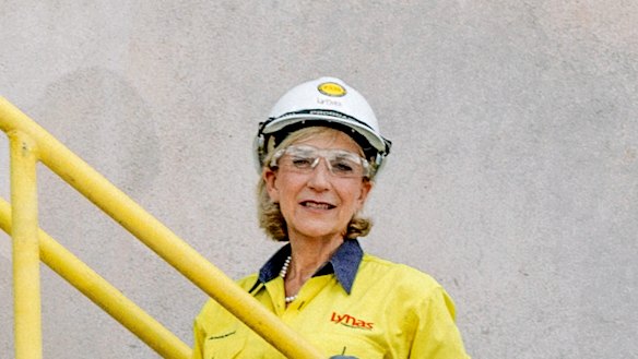 Lynas chief executive Amanda Lacaze. 