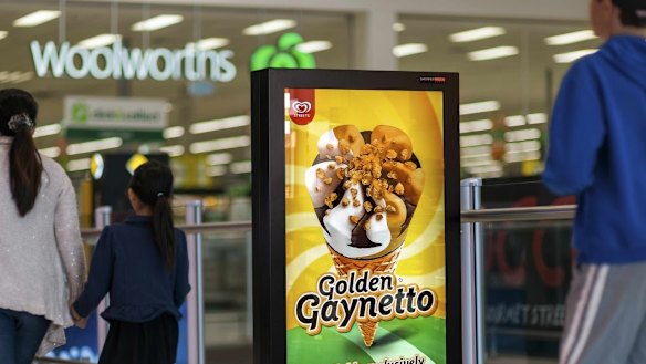 Shopper Media installs screens in malls, which display ads that are tailored to the activity of customers logged into the free WiFi network.