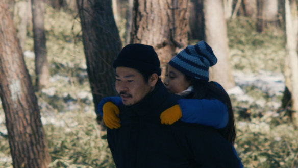 The film follows single father Takumi (Hitoshi Omika) and his young daughter Hana (Ryo Nishiwara) in the rural village of Mizubiki.