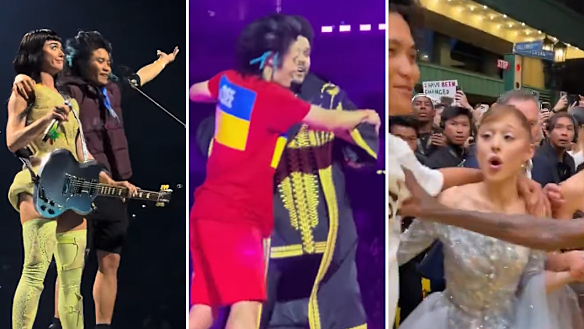 Wen is notorious for being a serial pest, and has invaded many a stage and pitch before. Notably, he stormed the stage in Sydney at Katy Perry’s concert in June, and at The Weeknd’s Melbourne concert in October 2024.