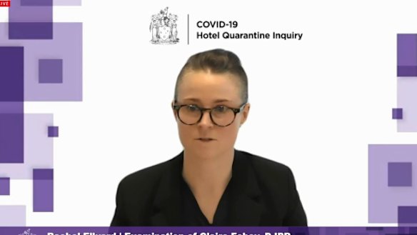 Senior jobs department bureaucrat Claire Febey.